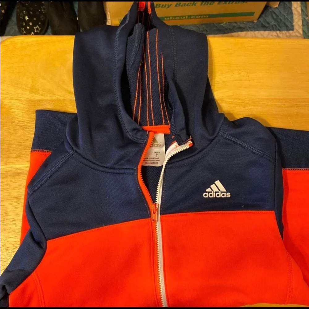 Size 7 adidas jacket!